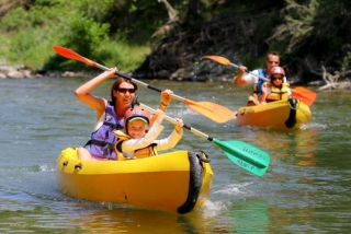  Canoa en familia por el Dourbie 